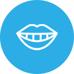 mouth smiling icon