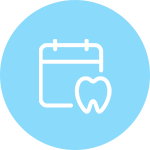 calendar and tooth icon